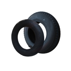 Set Reifen inkl. Schlauch Stollenprofil 4.00-8 PR4