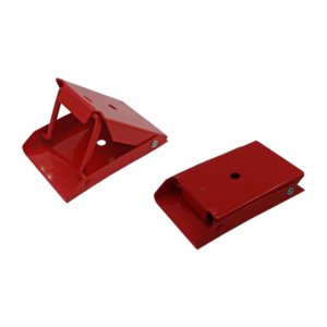 2 x Unterlegkeil Metall einklappbar